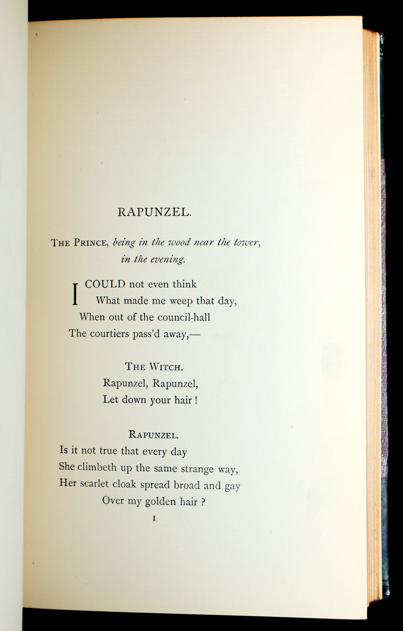 1883 Rare Book - The Defence of Guenevere, King Arthur by William Morris