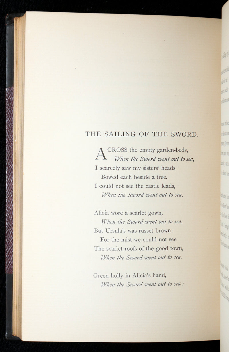 1883 Rare Book - The Defence of Guenevere, King Arthur by William Morris