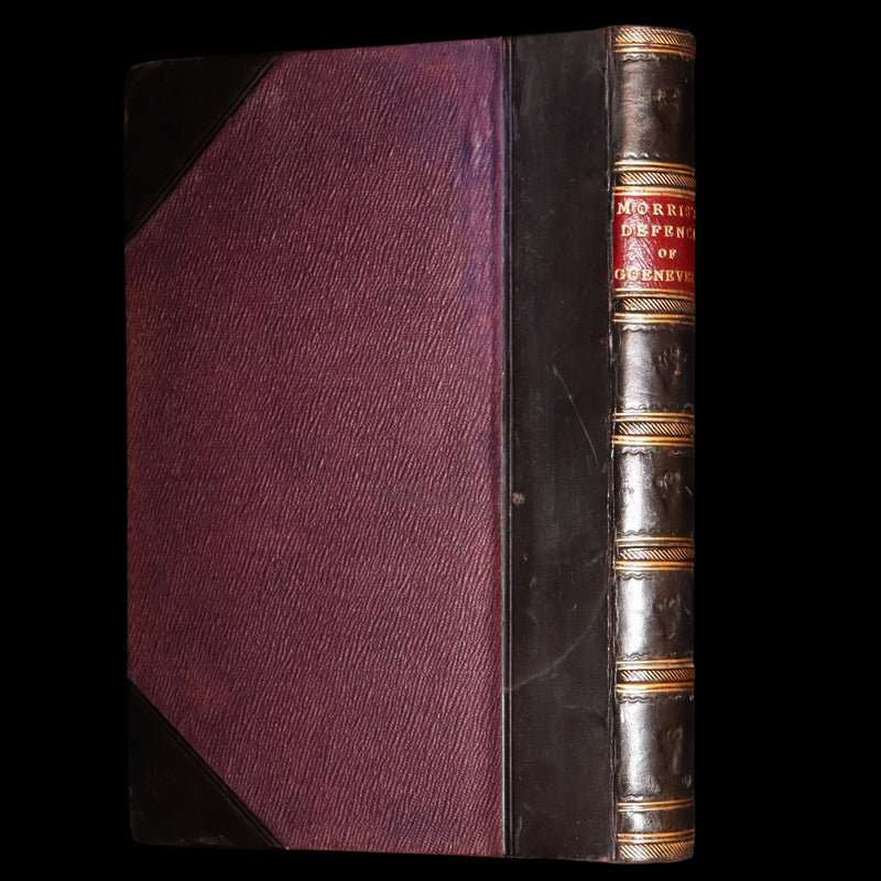 1883 Rare Book - The Defence of Guenevere, King Arthur by William Morris