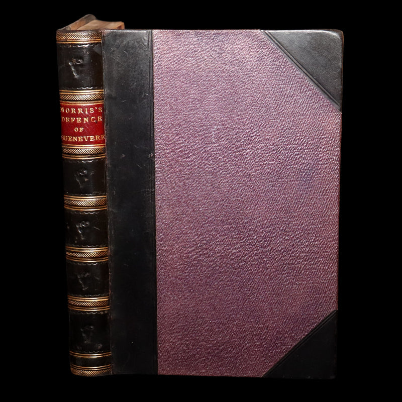 1883 Rare Book - The Defence of Guenevere, King Arthur by William Morris