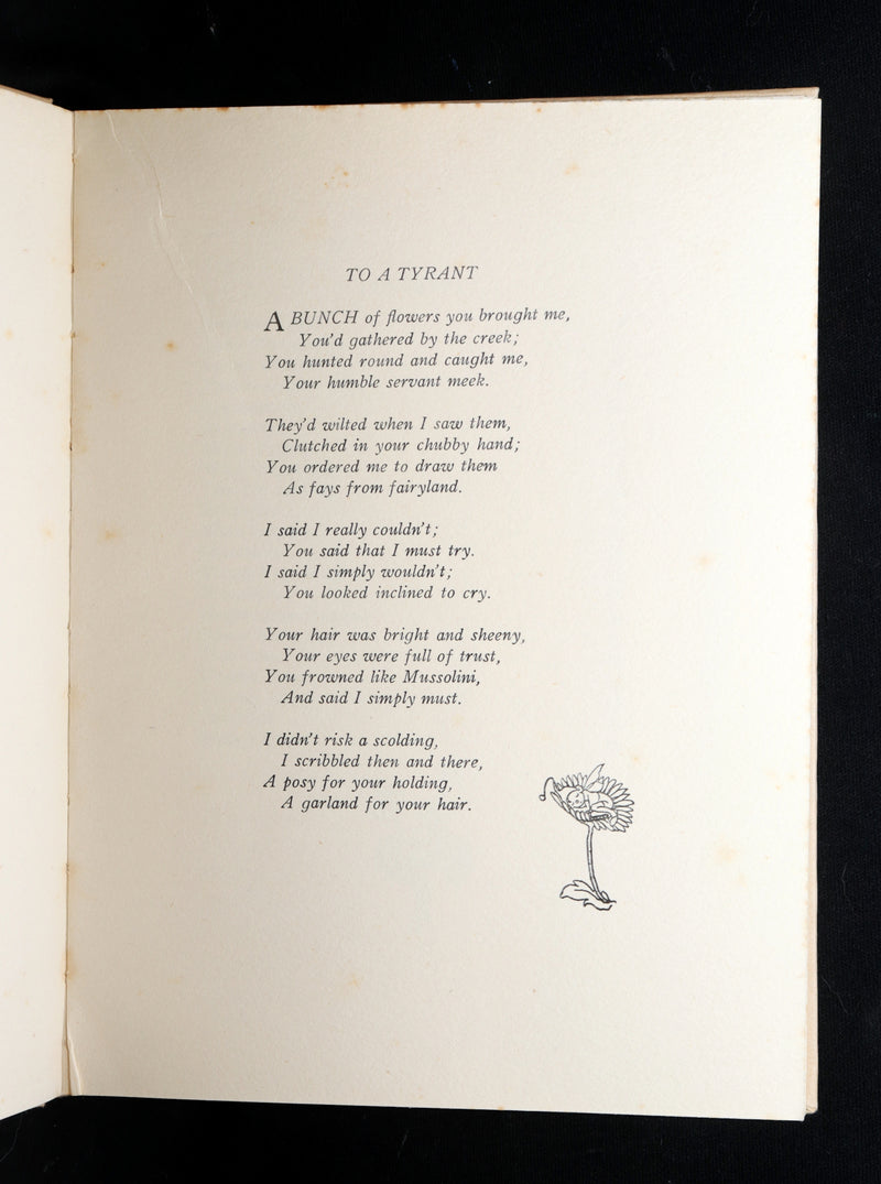 1934 First Edition- A Bunch of Wild Flowers illustrated by Ida Rentoul Outhwaite