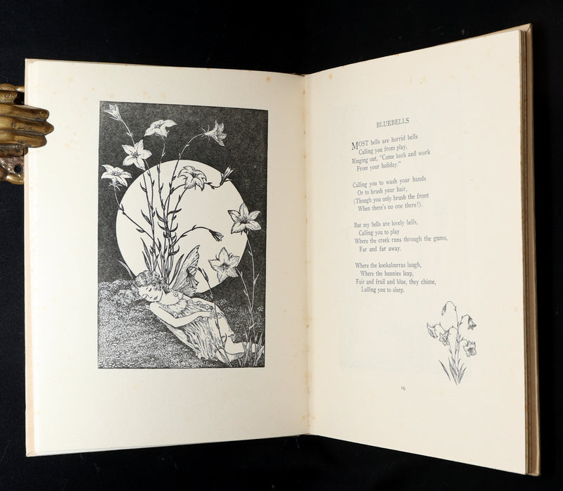 1934 First Edition- A Bunch of Wild Flowers illustrated by Ida Rentoul Outhwaite