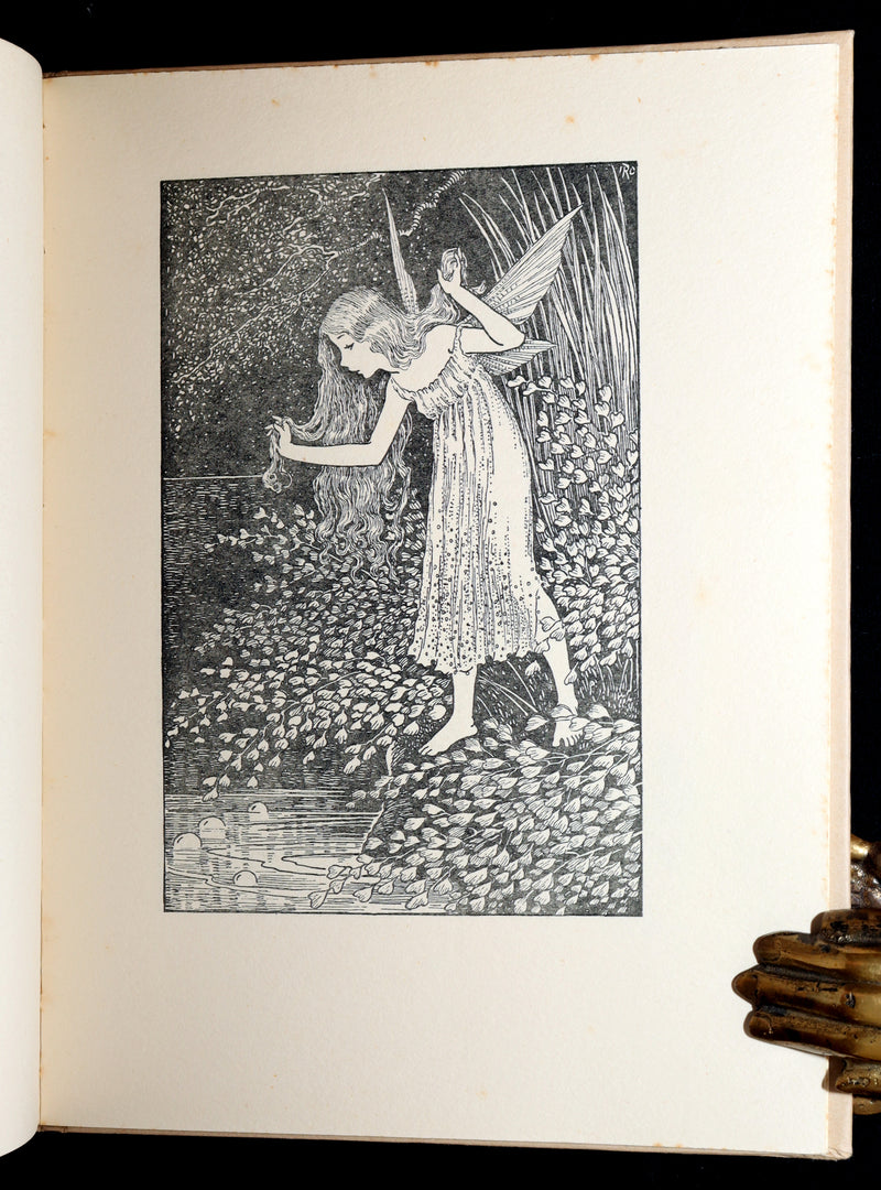 1934 First Edition- A Bunch of Wild Flowers illustrated by Ida Rentoul Outhwaite