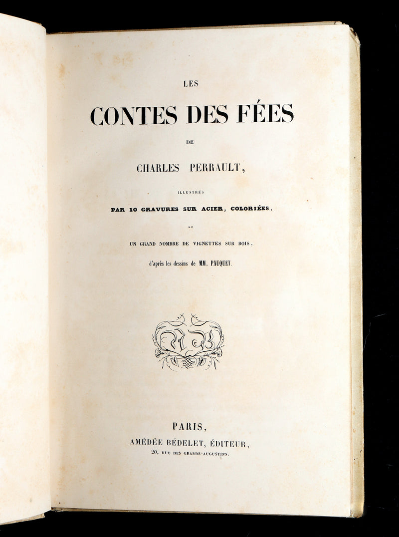 1850 French First Illustrated Edition by the Pauquet brothers - Contes des Fees