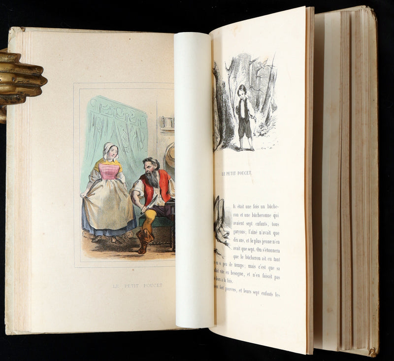 1850 French First Illustrated Edition by the Pauquet brothers - Contes des Fees
