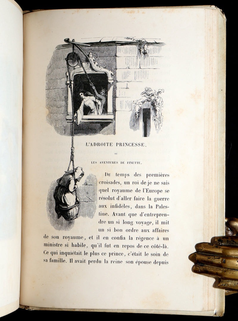 1850 French First Illustrated Edition by the Pauquet brothers - Contes des Fees