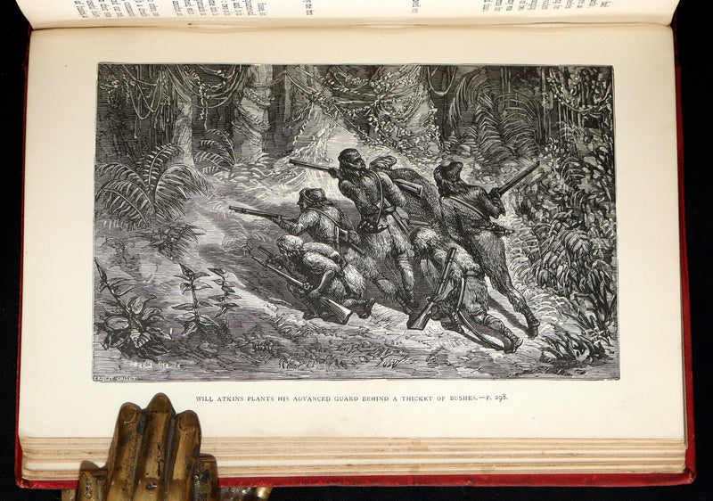 1890 Rare Book - The Life and Adventures of Robinson Crusoe by Daniel Defoe