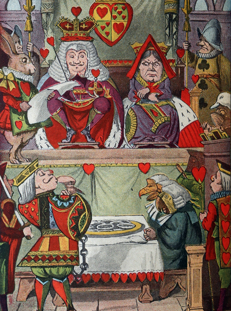 1897 Rare Book - Alice's Adventures in Wonderland by Lewis Carroll