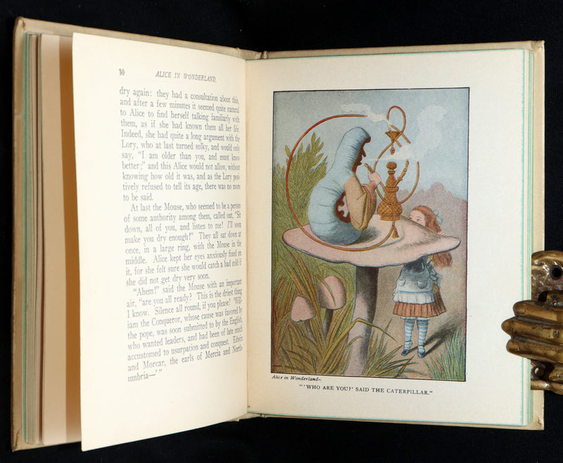 1897 Rare Book - Alice's Adventures in Wonderland by Lewis Carroll