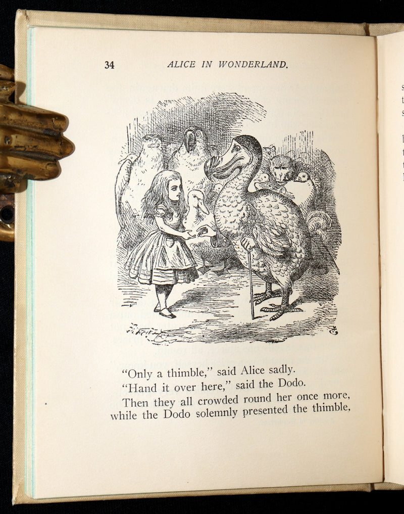 1897 Rare Book - Alice's Adventures in Wonderland by Lewis Carroll