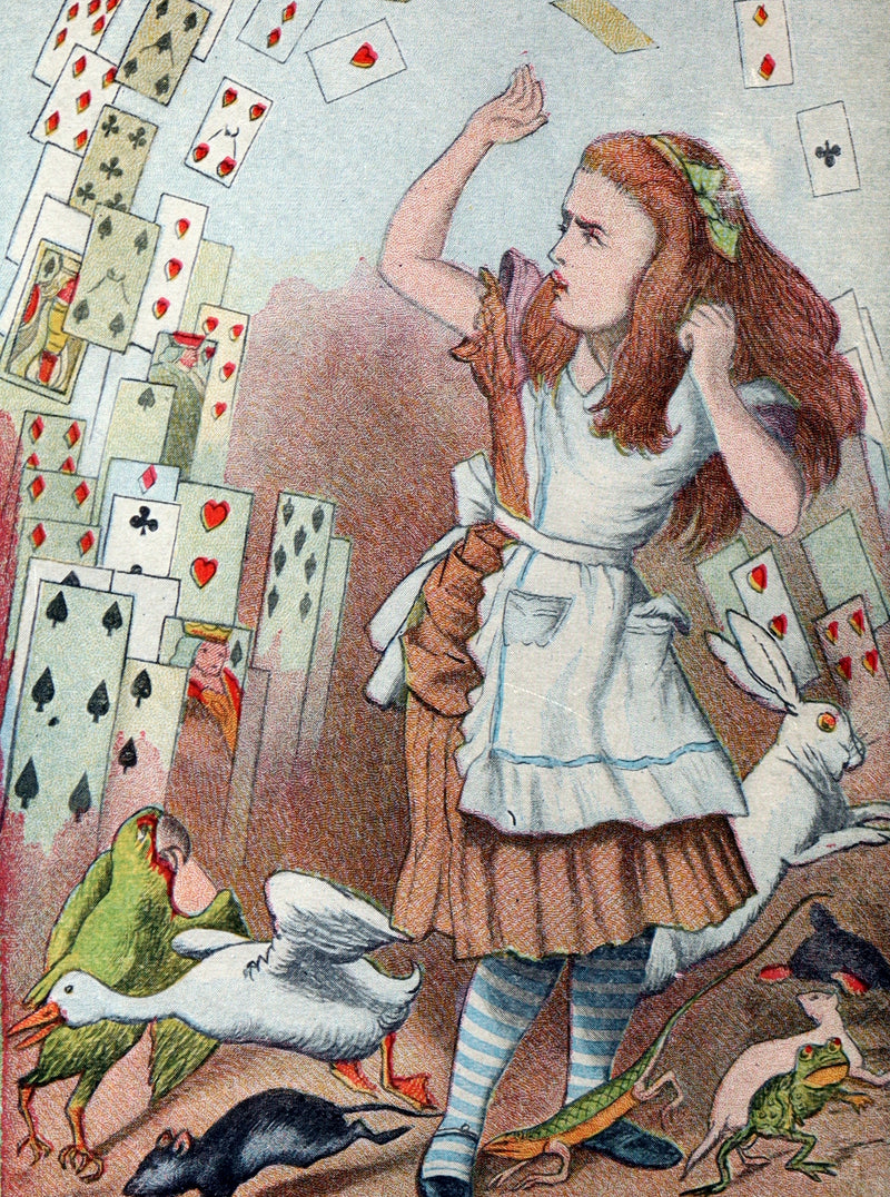 1897 Rare Book - Alice's Adventures in Wonderland by Lewis Carroll