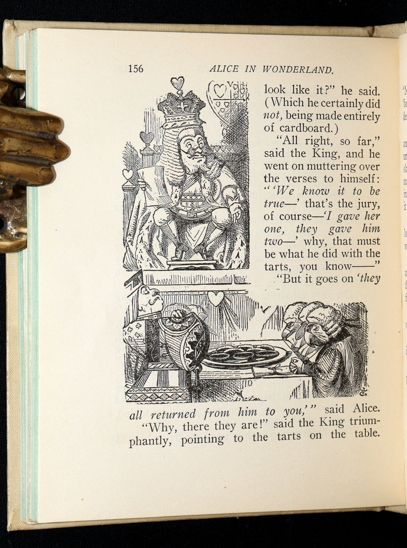 1897 Rare Book - Alice's Adventures in Wonderland by Lewis Carroll