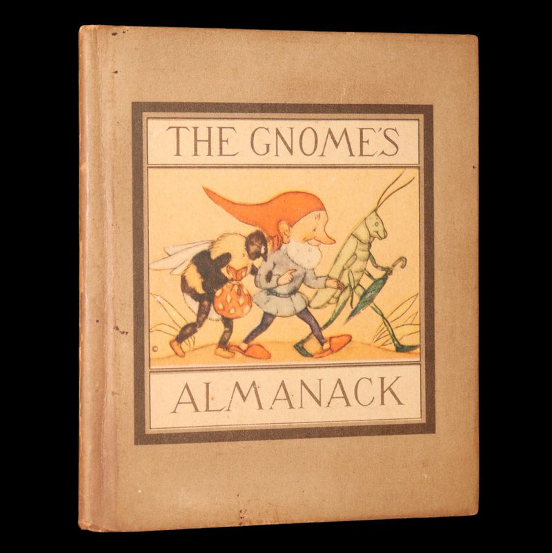 1942 Rare First US Edition - The Gnome's Almanack by Ida Bohatta