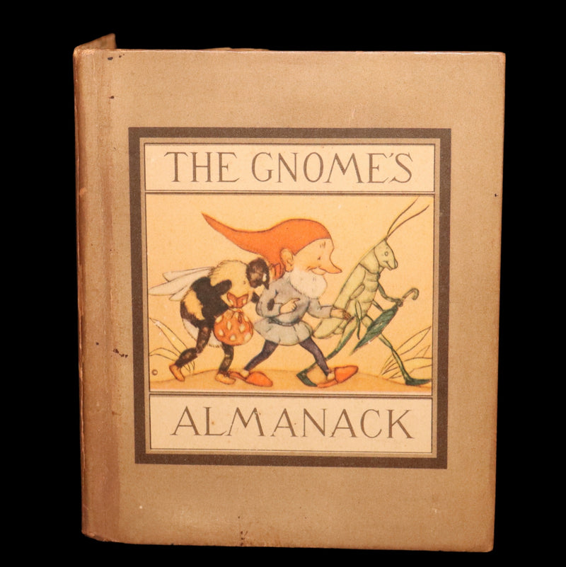 1942 Rare First US Edition - The Gnome's Almanack by Ida Bohatta
