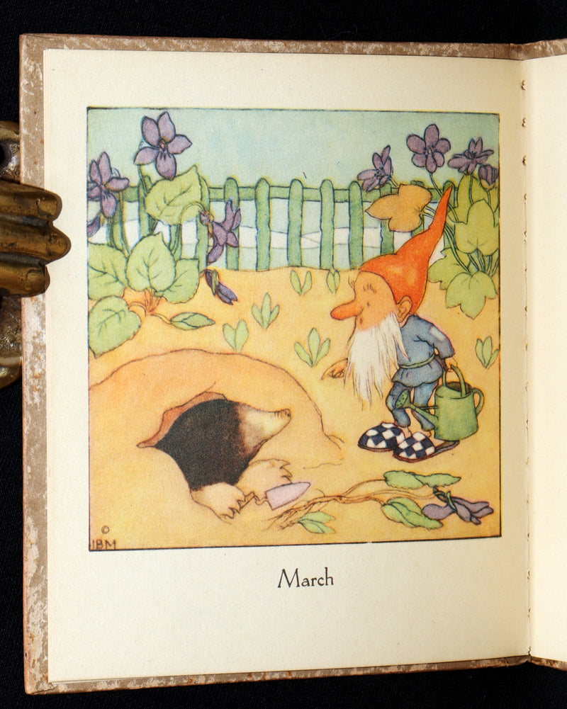 1942 Rare First US Edition - The Gnome's Almanack by Ida Bohatta