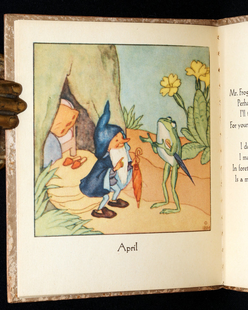 1942 Rare First US Edition - The Gnome's Almanack by Ida Bohatta