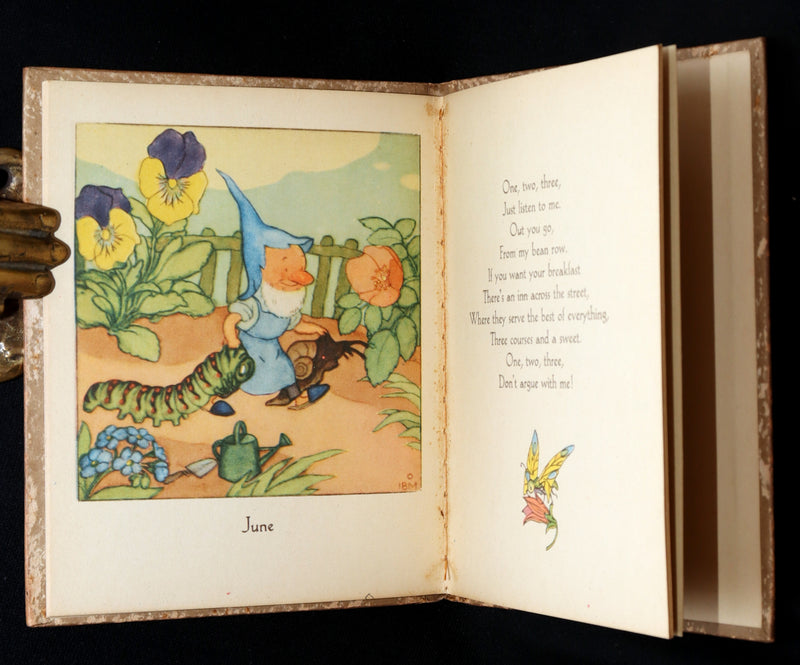 1942 Rare First US Edition - The Gnome's Almanack by Ida Bohatta
