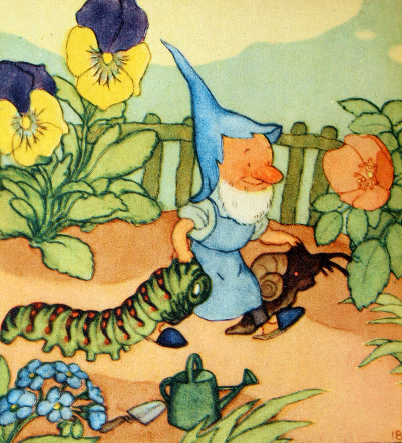 1942 Rare First US Edition - The Gnome's Almanack by Ida Bohatta