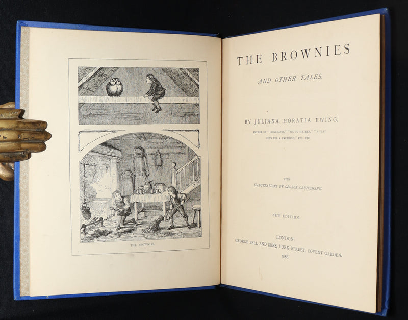 1886 Rare Book - The Brownies and Other Tales by Juliana Horatio Ewing