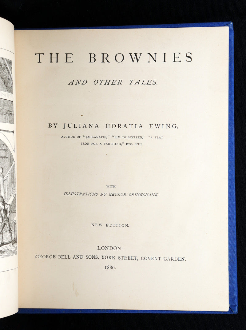 1886 Rare Book - The Brownies and Other Tales by Juliana Horatio Ewing