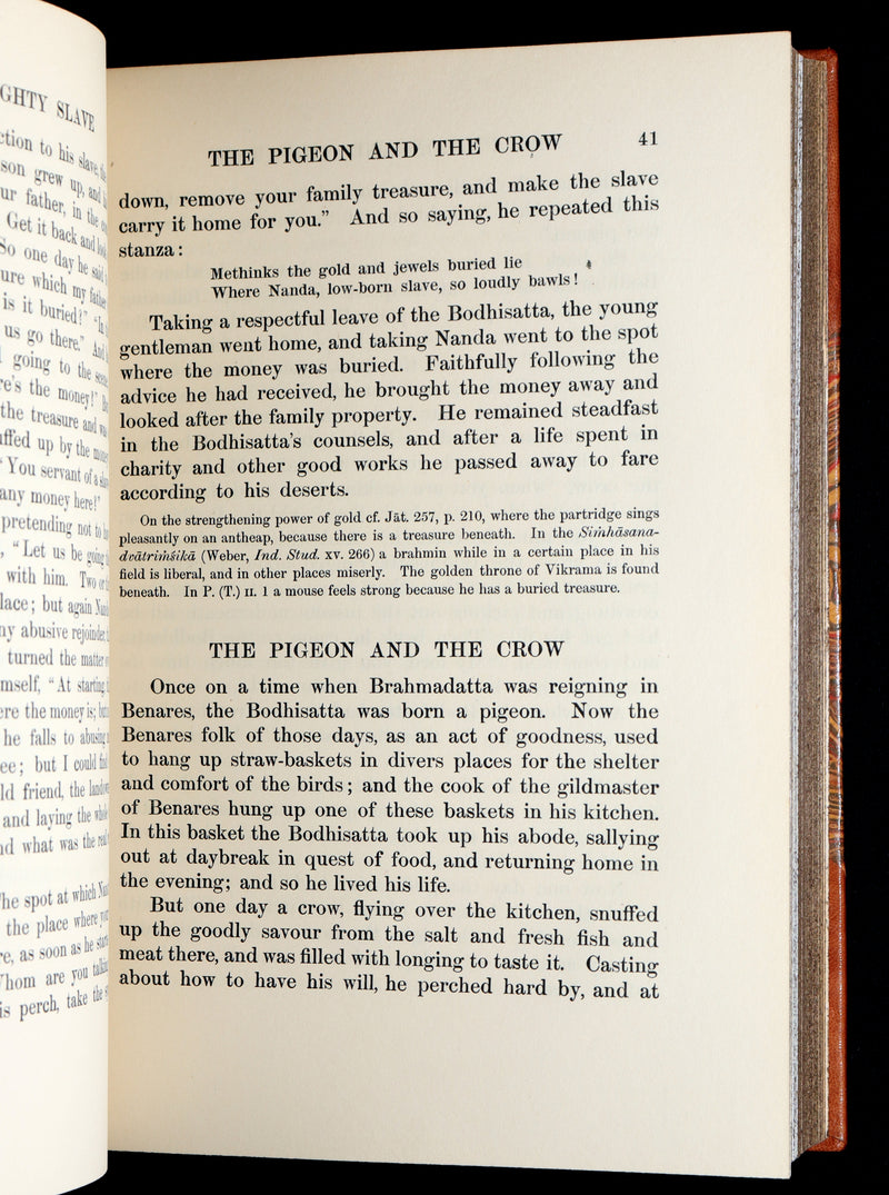 1916 First Edition - Jataka Tales on  lives of the Buddha by Francis and Thomas