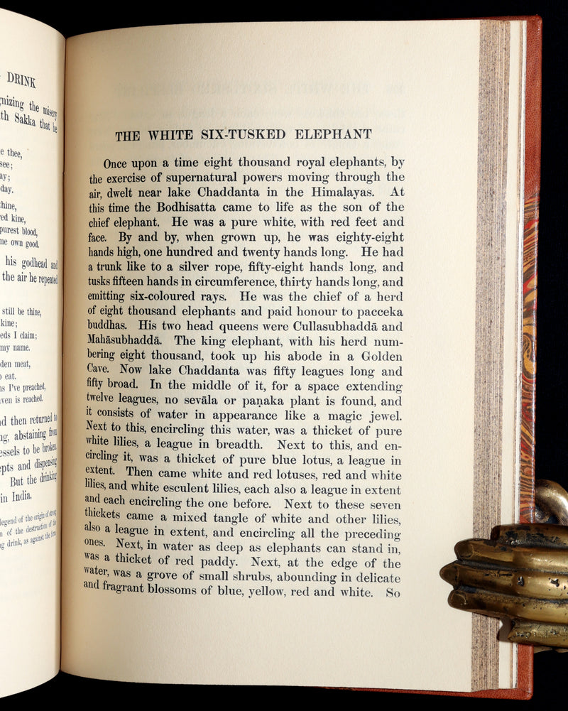 1916 First Edition - Jataka Tales on  lives of the Buddha by Francis and Thomas