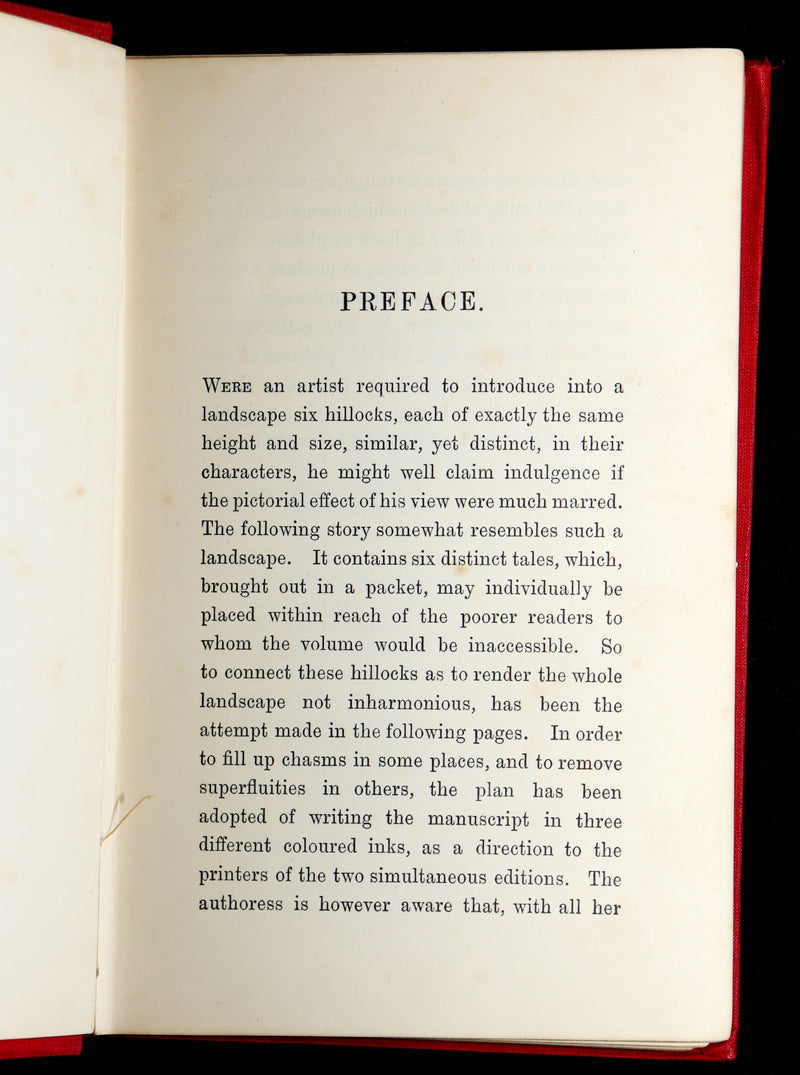 1877 First Edition - Sheer Off A Tale by A.L.O.E. A Lady of England, Illustrated