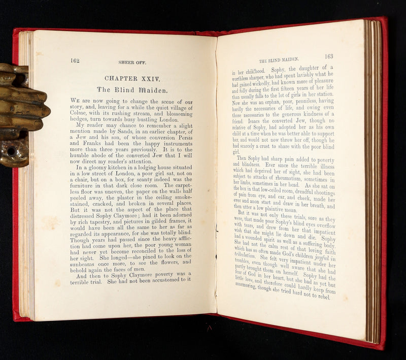 1877 First Edition - Sheer Off A Tale by A.L.O.E. A Lady of England, Illustrated