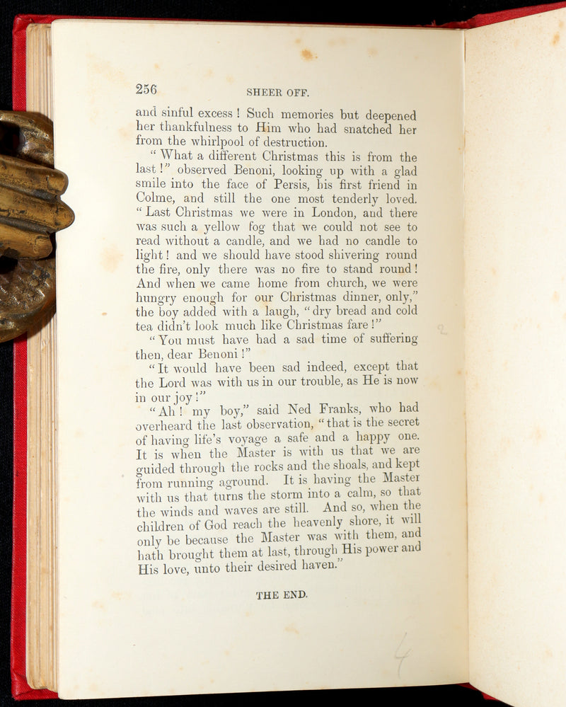 1877 First Edition - Sheer Off A Tale by A.L.O.E. A Lady of England, Illustrated