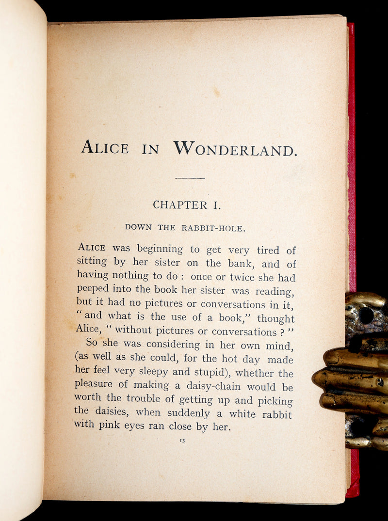 1908 Rare Book - Alice's Adventures in Wonderland Illustrated by K. M. Roberts