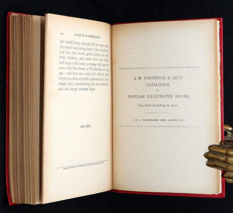 1908 Rare Book - Alice's Adventures in Wonderland Illustrated by K. M. Roberts