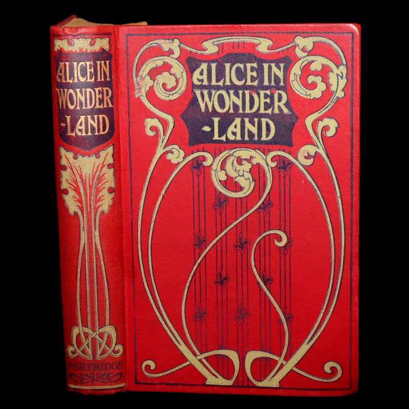 1908 Rare Book - Alice's Adventures in Wonderland Illustrated by K. M. Roberts