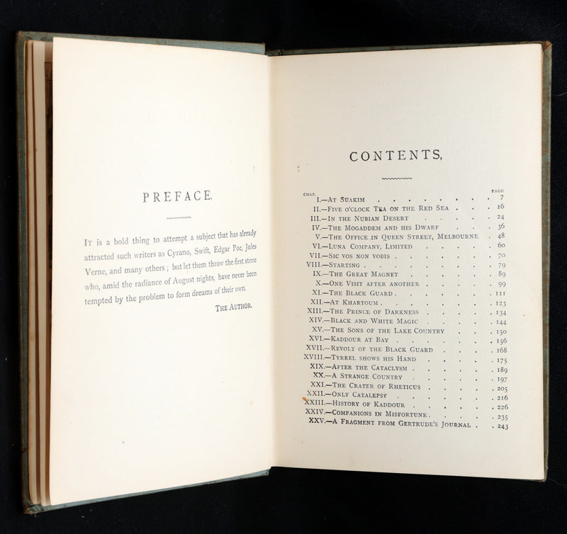 1894 Rare – The Conquest of the Moon by André Laurie, Jules Verne’s Collaborator