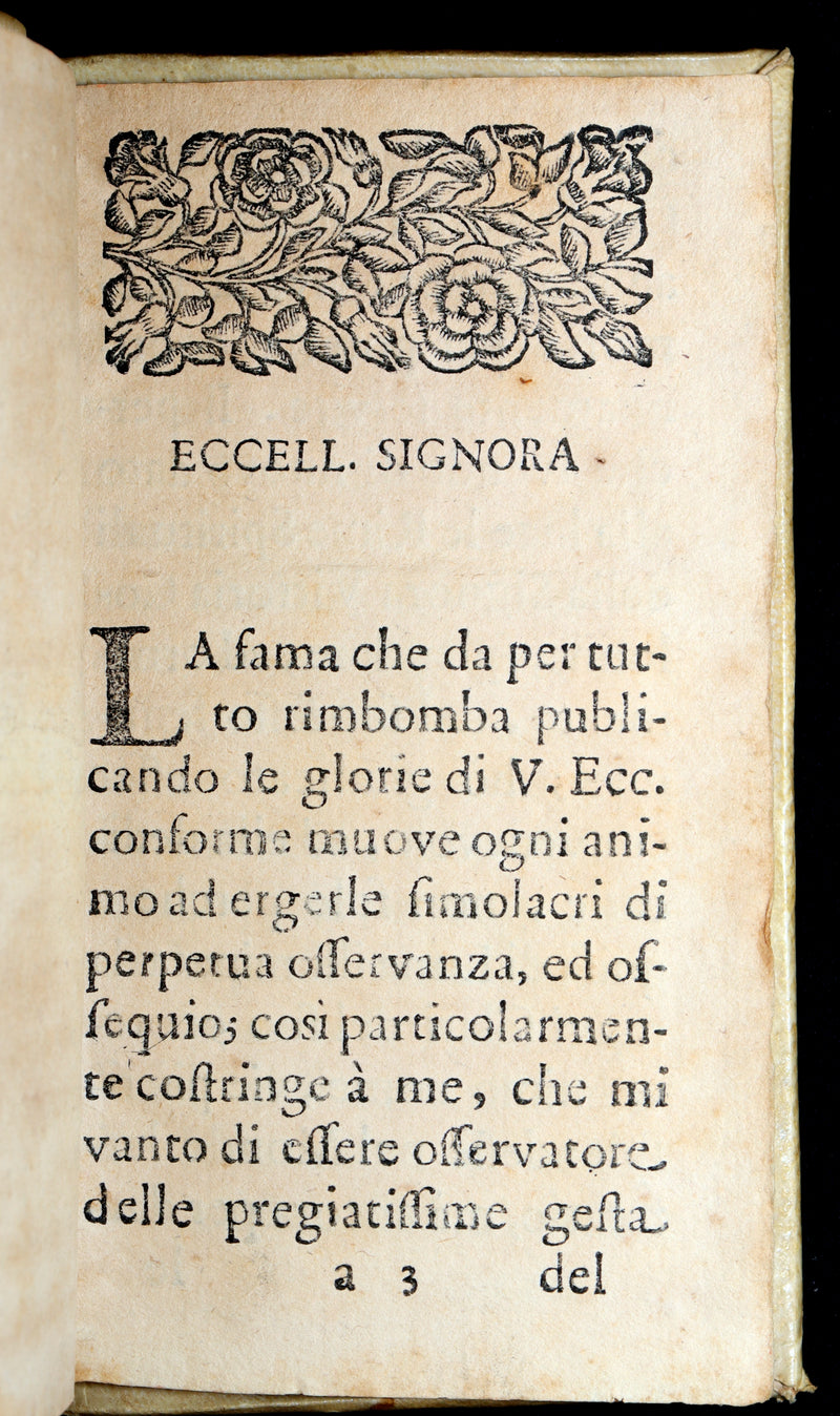 1693 Scarce Italian Poetry Book - Rime Spirituali by Vittoria Colonna, Naples