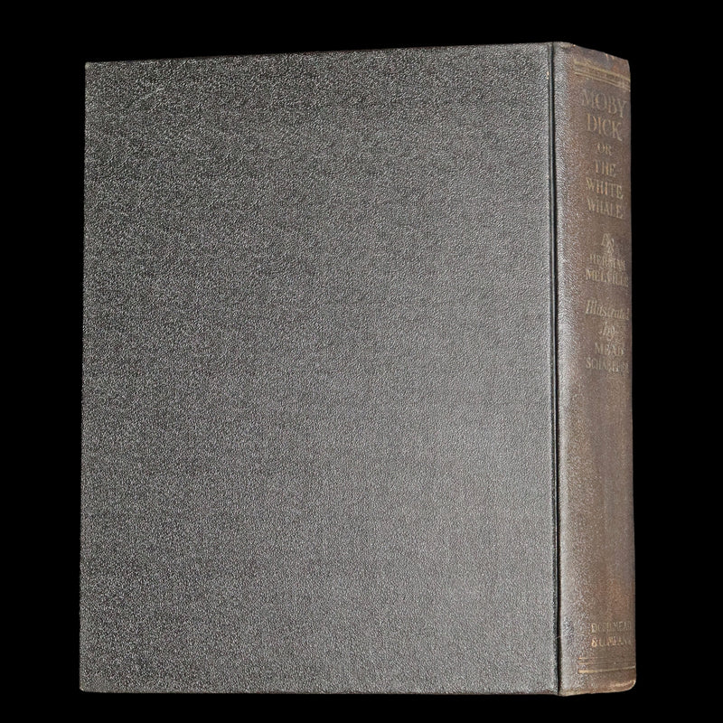 1923 Rare Book - Moby Dick or The White Whale illustrated by Mead Schaeffer