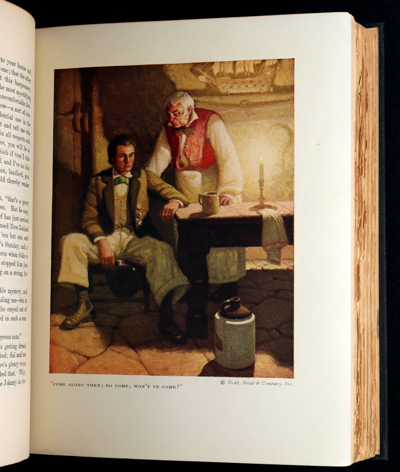 1923 Rare Book - Moby Dick or The White Whale illustrated by Mead Schaeffer