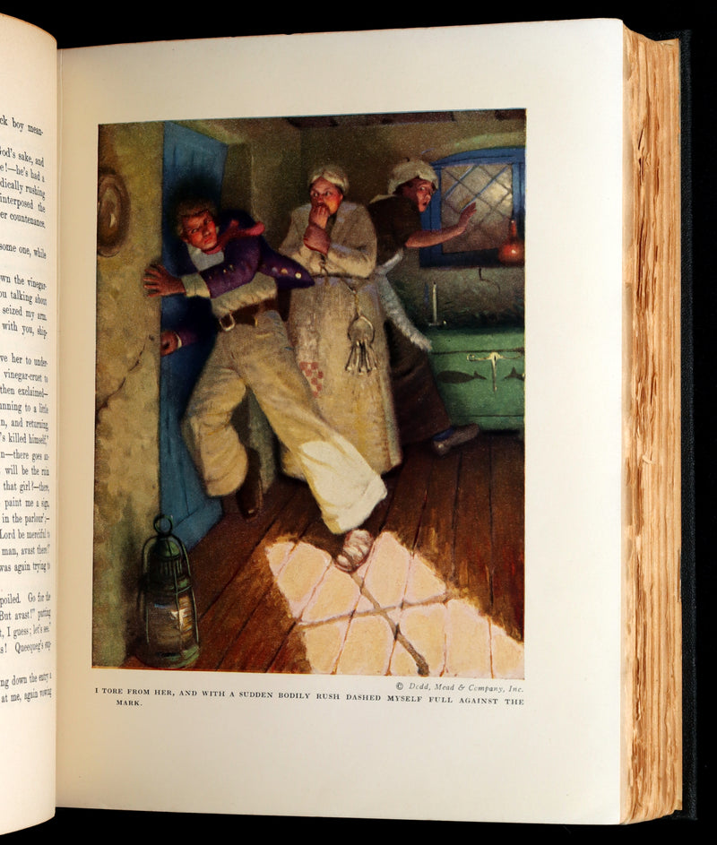1923 Rare Book - Moby Dick or The White Whale illustrated by Mead Schaeffer