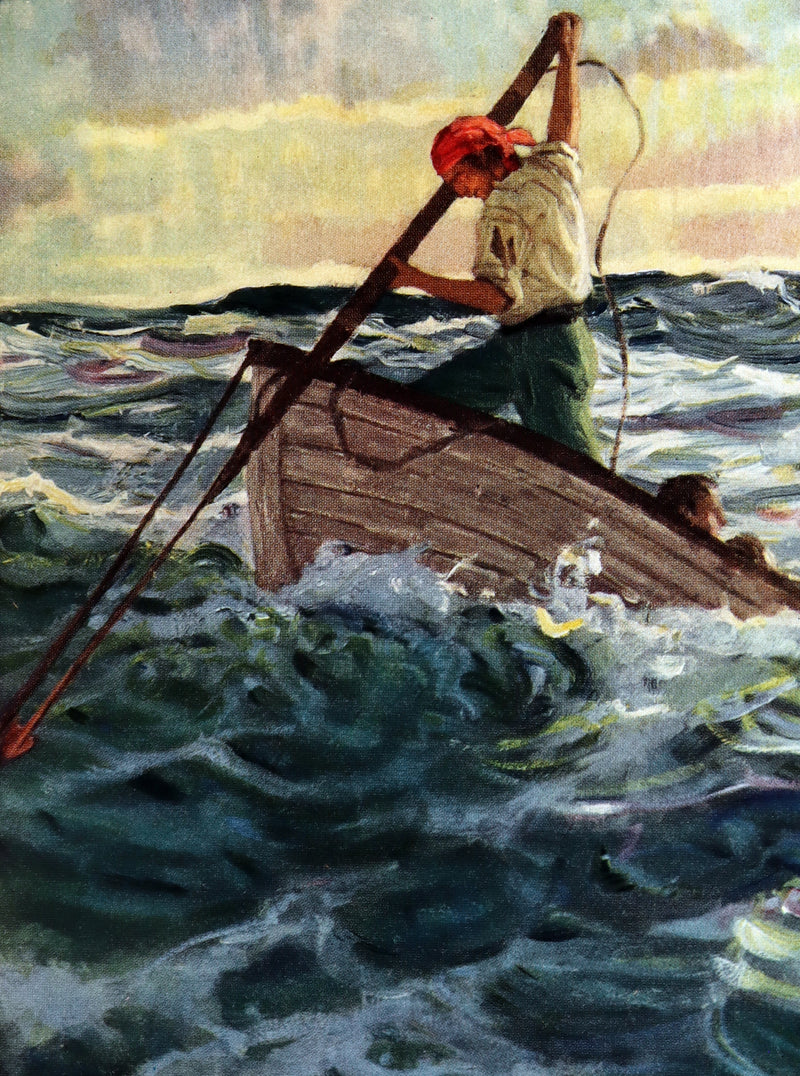 1923 Rare Book - Moby Dick or The White Whale illustrated by Mead Schaeffer