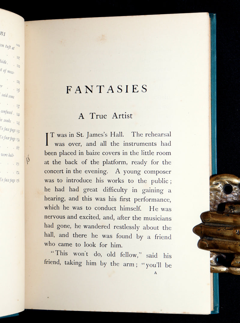 1896 First Edition - Fantasies, Fairy Tales by Mabel Nembhard, Illustrated