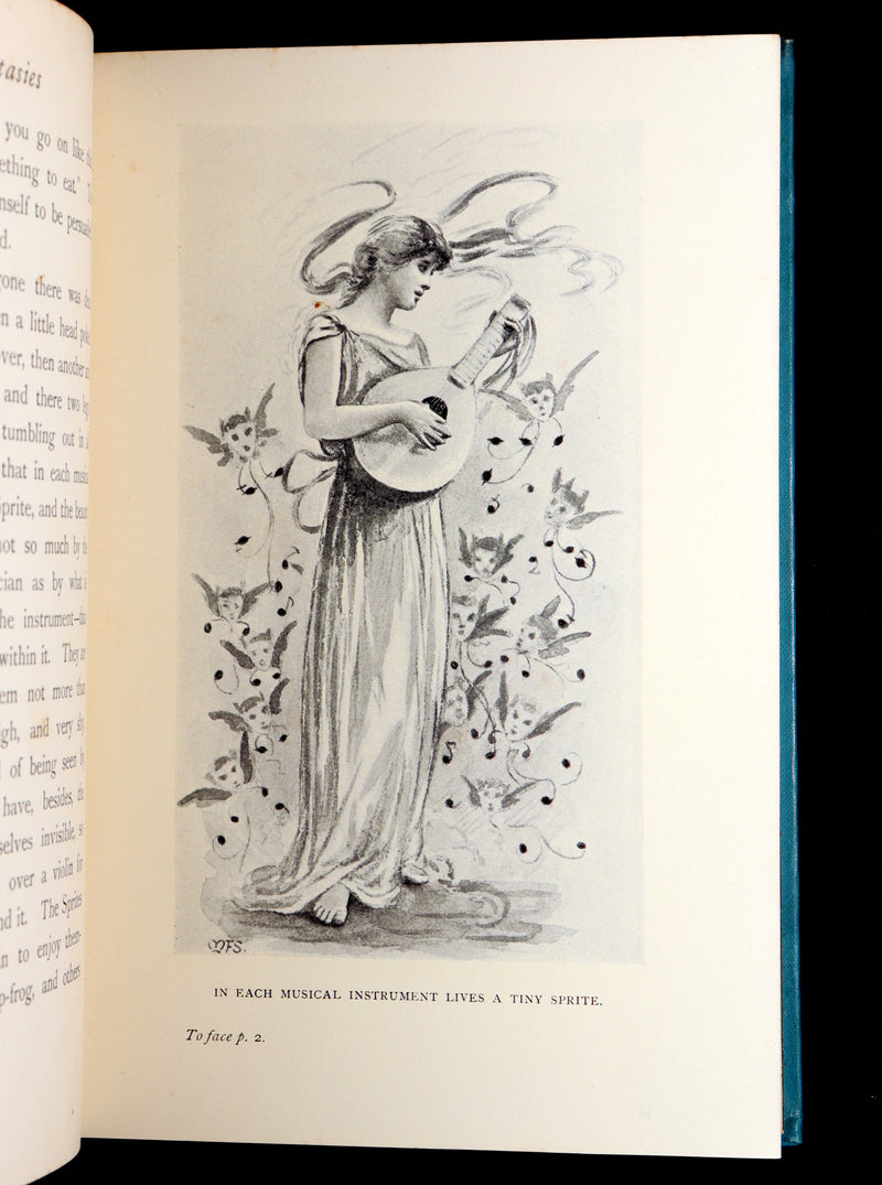 1896 First Edition - Fantasies, Fairy Tales by Mabel Nembhard, Illustrated