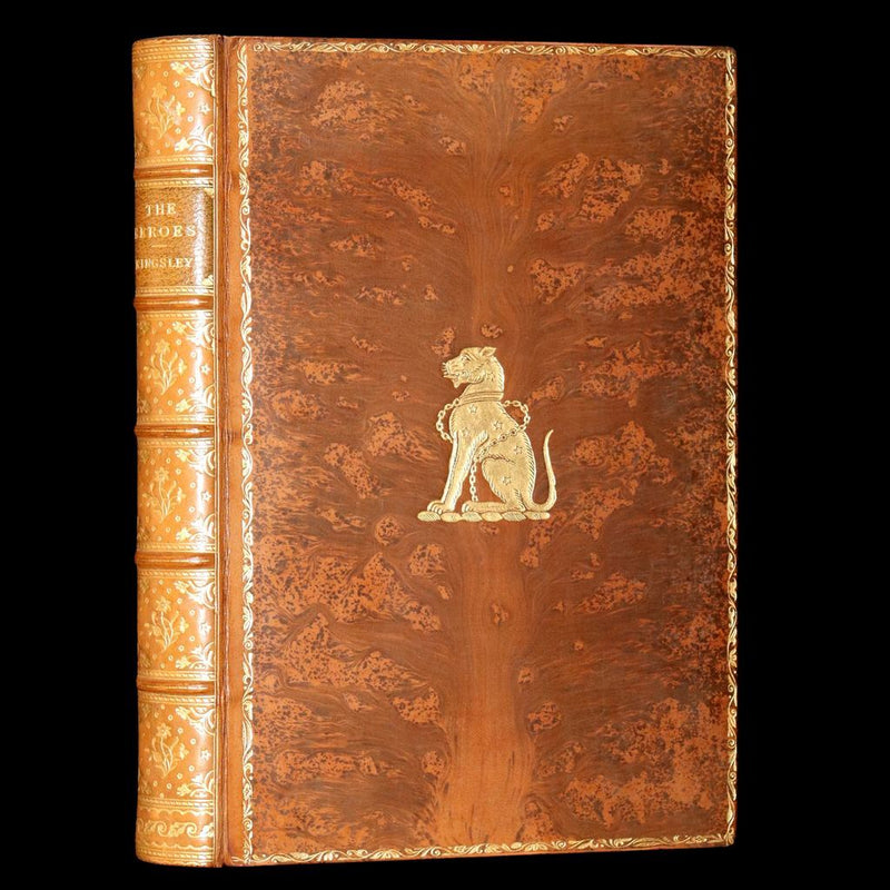 1904 Rare Book - The Heroes, Greek Fairy Tales by Charles Kingsley, Illustrated