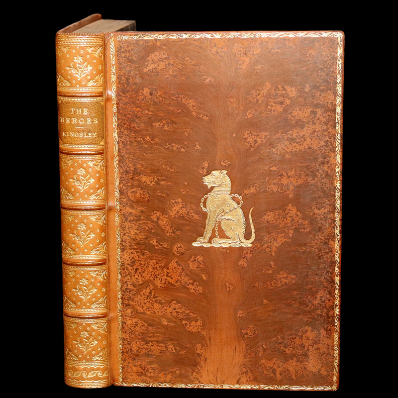 1904 Rare Book - The Heroes, Greek Fairy Tales by Charles Kingsley, Illustrated