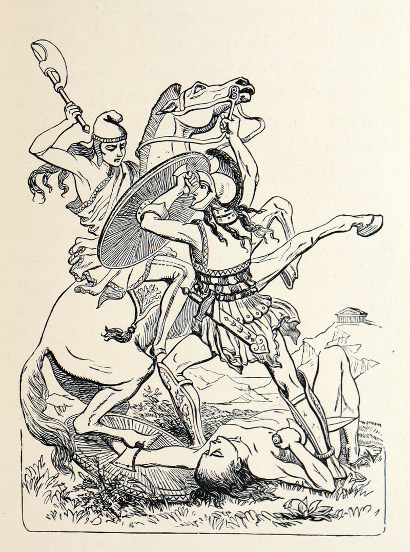 1904 Rare Book - The Heroes, Greek Fairy Tales by Charles Kingsley, Illustrated