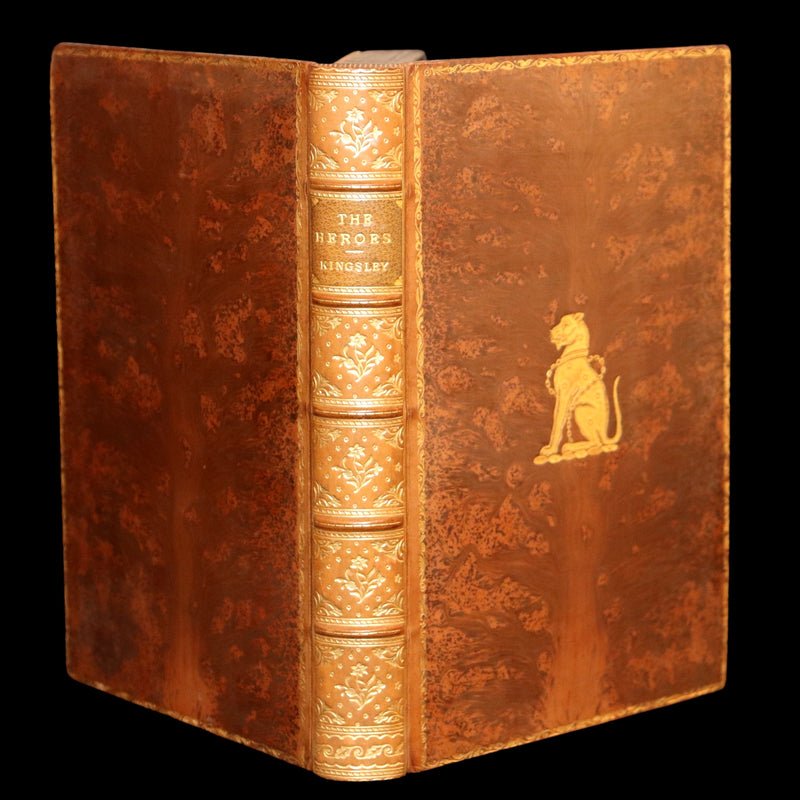 1904 Rare Book - The Heroes, Greek Fairy Tales by Charles Kingsley, Illustrated