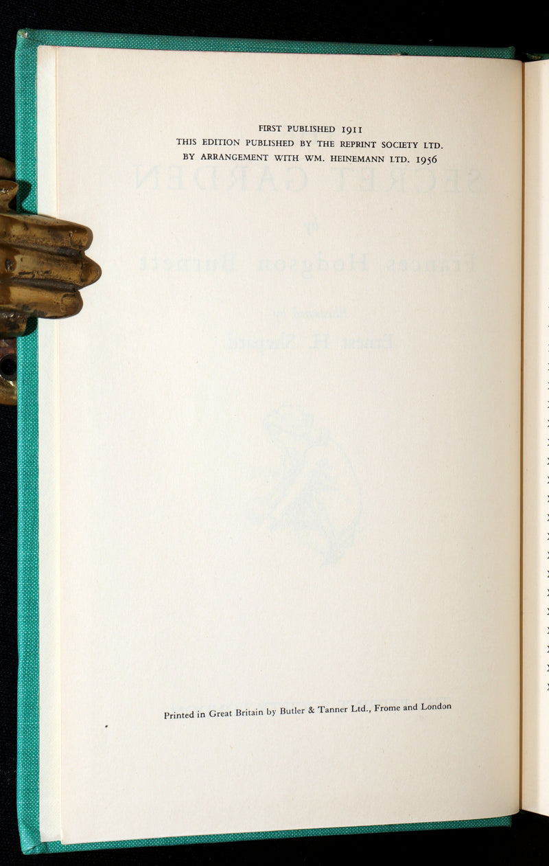 1956 First Illustrated Edition by Shepard - The Secret Garden by F.H. Burnett
