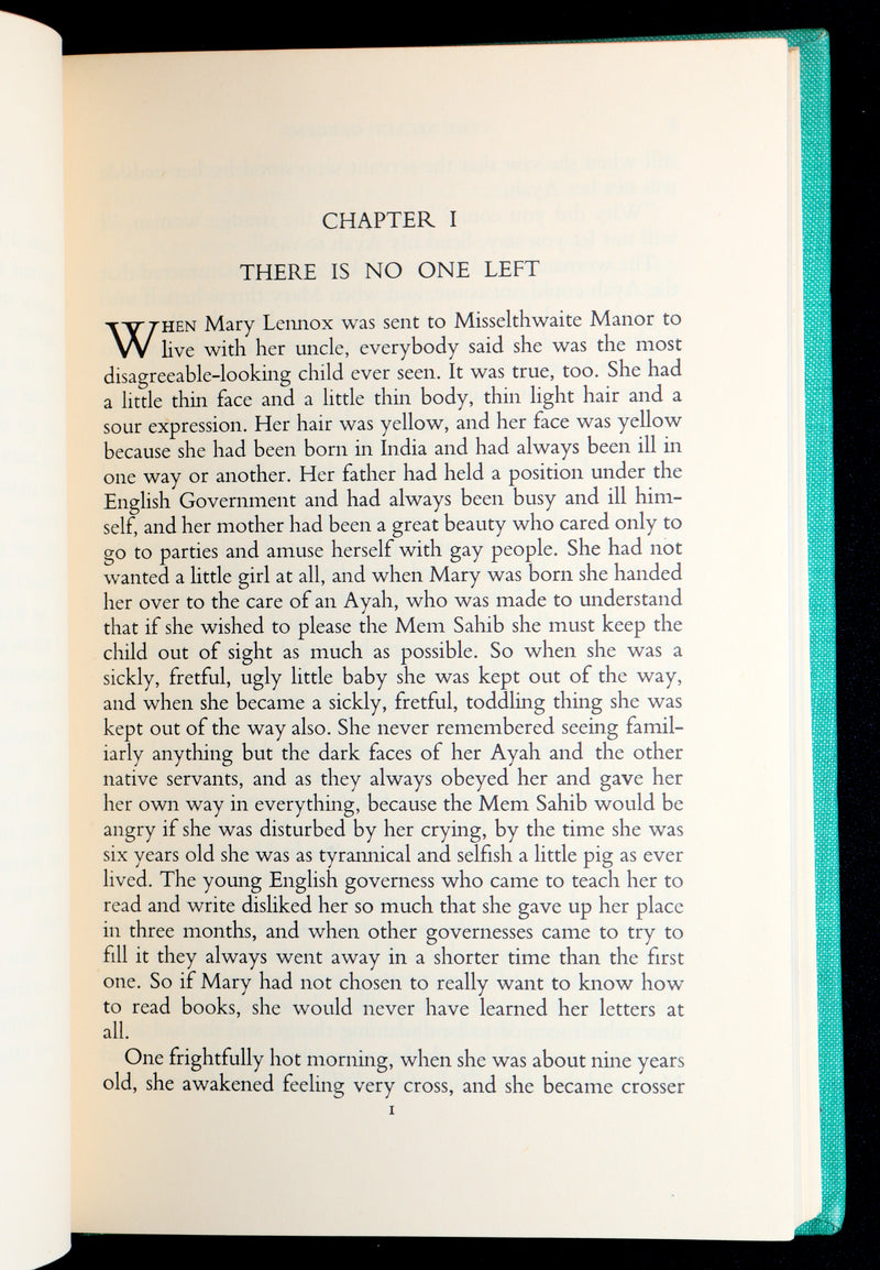 1956 First Illustrated Edition by Shepard - The Secret Garden by F.H. Burnett
