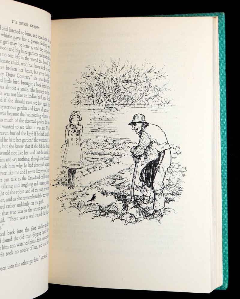 1956 First Illustrated Edition by Shepard - The Secret Garden by F.H. Burnett