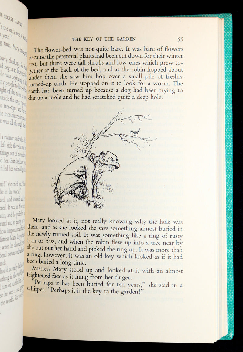 1956 First Illustrated Edition by Shepard - The Secret Garden by F.H. Burnett