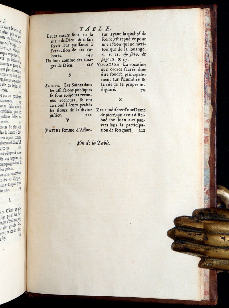 1696 Rare Latin French Book - Tobie, Judith and Esther from the Old Testament