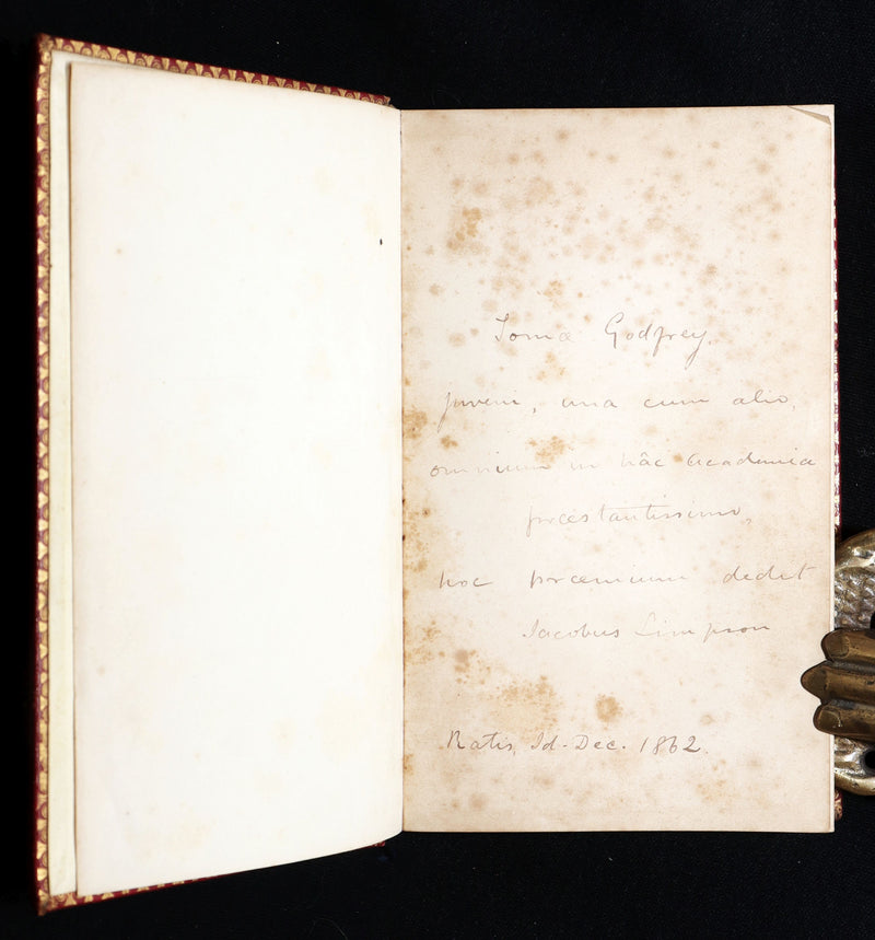 1860 Rare Book - Henry Kirke White Poems and Melancholy Hours, Illustrated